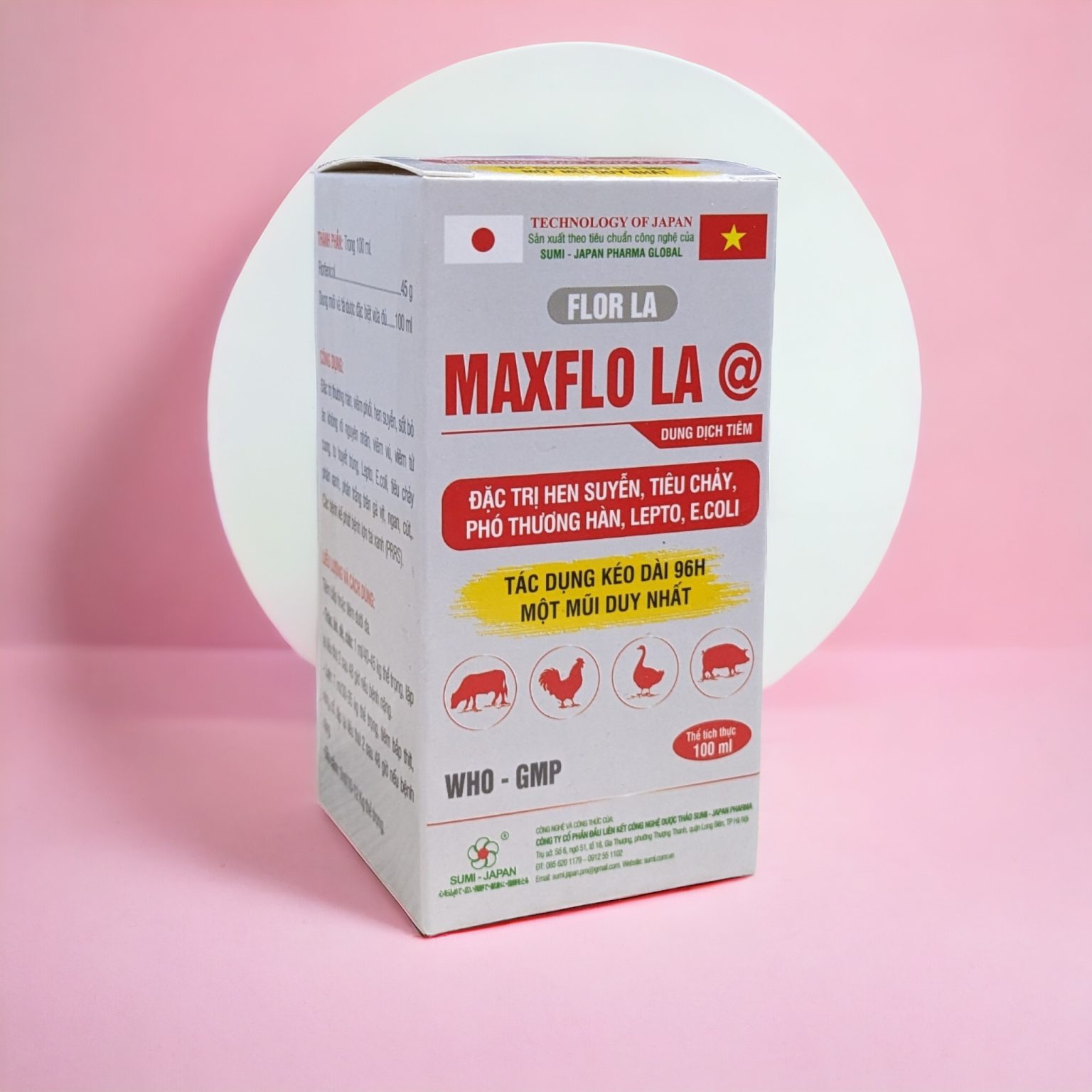 MAXFLO LA @ | THUỐC TIÊM DẠNG DUNG DỊCH - CÔNG NGHỆ GEL HOÁ