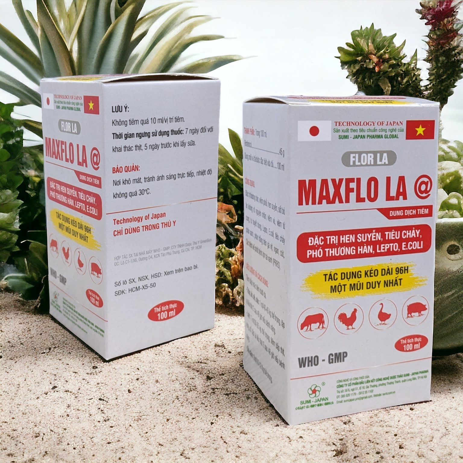MAXFLO LA @ | THUỐC TIÊM DẠNG DUNG DỊCH - CÔNG NGHỆ GEL HOÁ