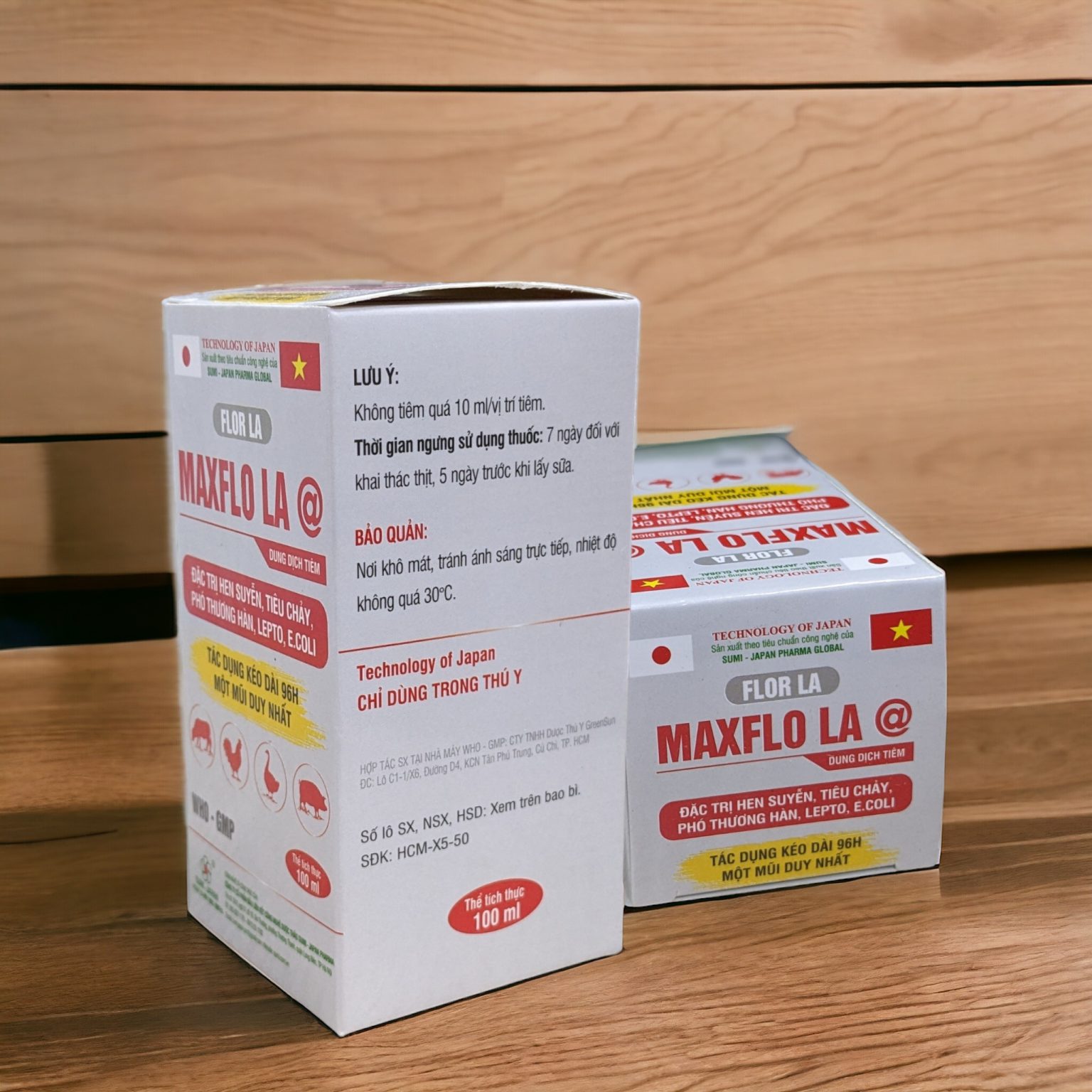 MAXFLO LA @ | THUỐC TIÊM DẠNG DUNG DỊCH - CÔNG NGHỆ GEL HOÁ