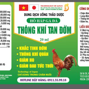 THÔNG KHÍ TAN ĐỜM (DT)